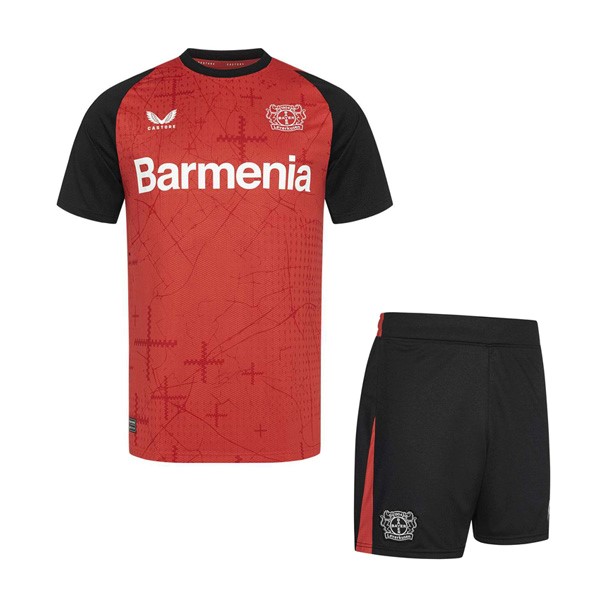 Camiseta Bayer 04 Leverkusen 1st Niño 2024-2025